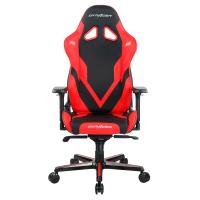 Компьютерное кресло DXRacer OH/G8200/NR игровое, обивка: искусственная кожа, цвет: черный/красный